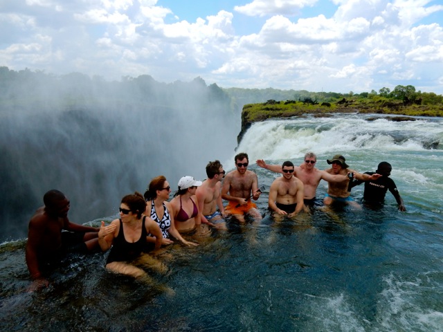 File:Tourists swimming at Victoria Falls.jpg