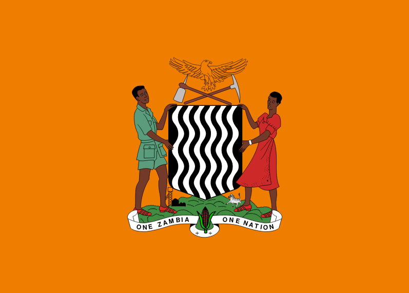File:Presidential Standard of Zambia.png