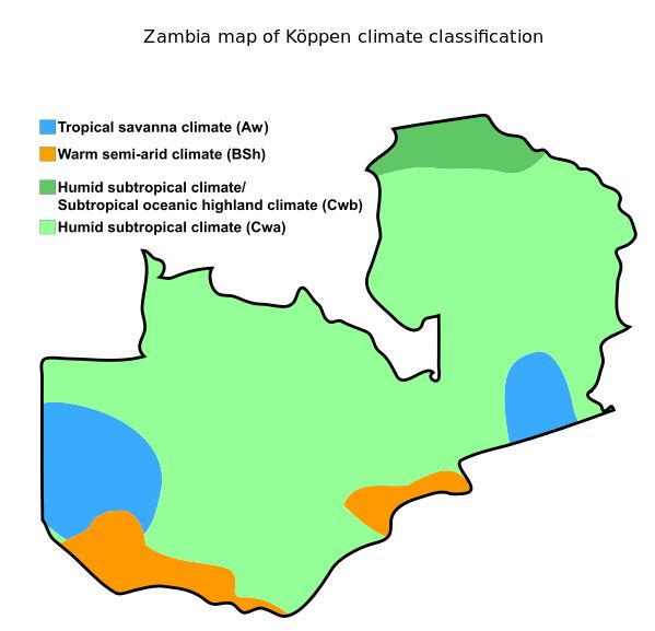 File:Zambia map of Köppen climate classification.jpg