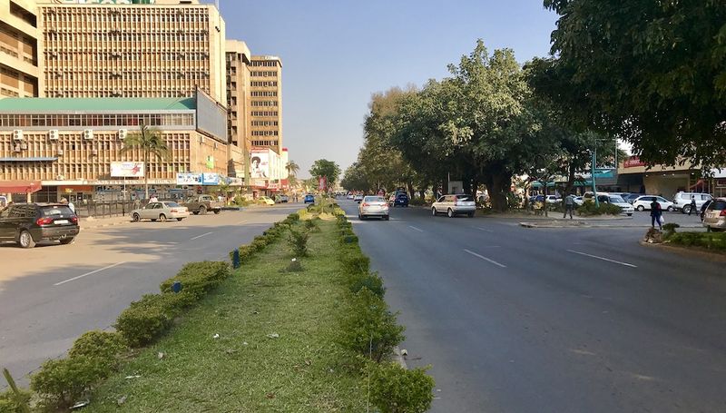 File:Cairo Road - Lusaka - Zambia - 2017.jpg