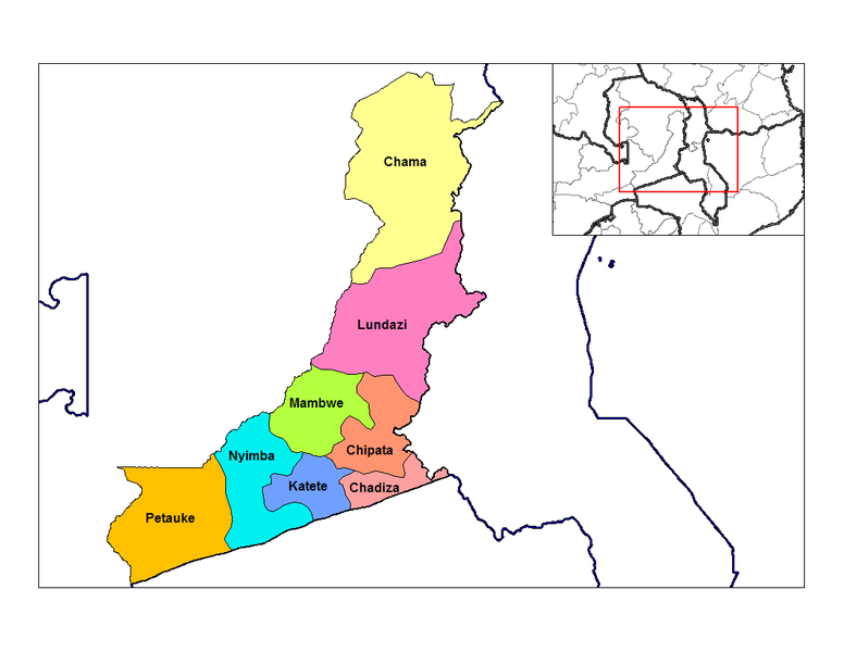 File:Eastern Zambia districts.png